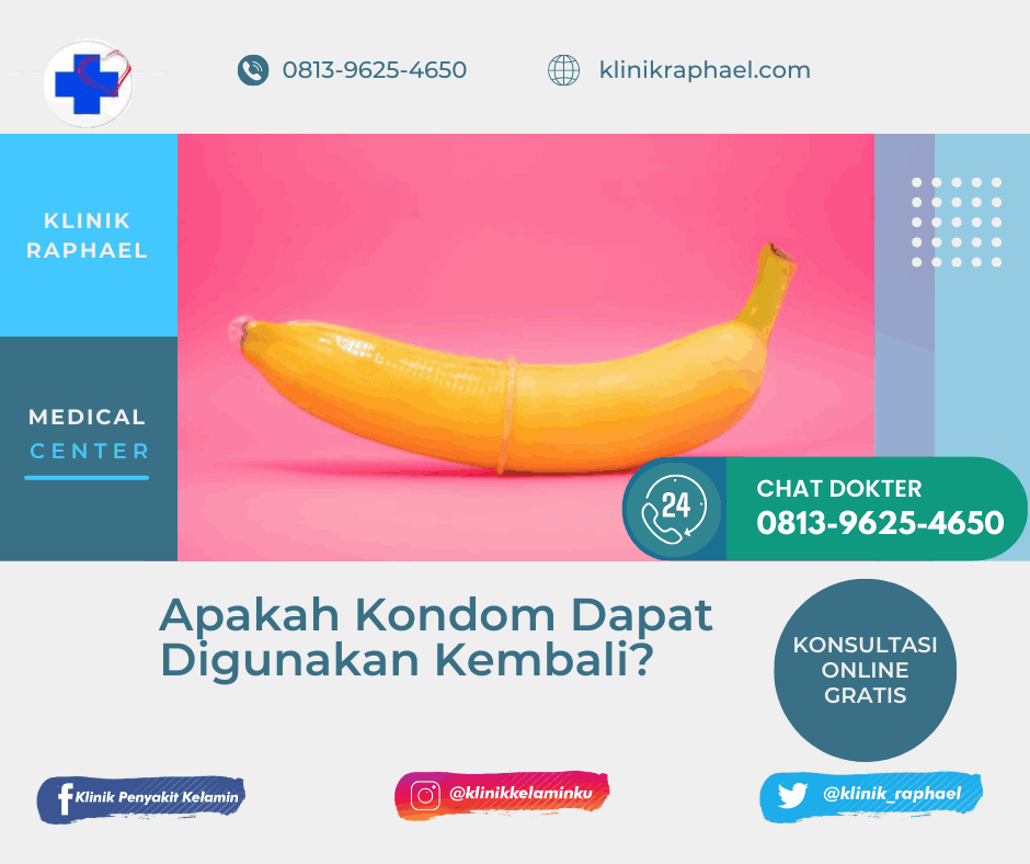 apakah kondom bisa digunakan kembali