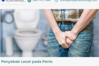 penyebab-penis-lecet penyebab penis lecet