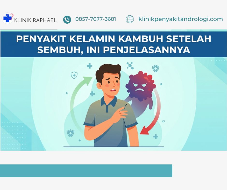 Penyakit Kelamin Kambuh Setelah Sembuh